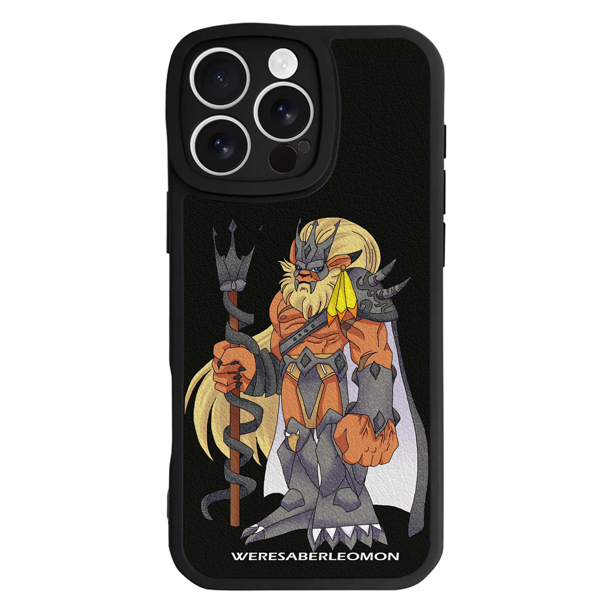 （画像用） Digimon デジタルモンスター/デジモン 【iPhone 16シリーズ対応】シリコンスマホケース（レザー調） 材質：シリコン